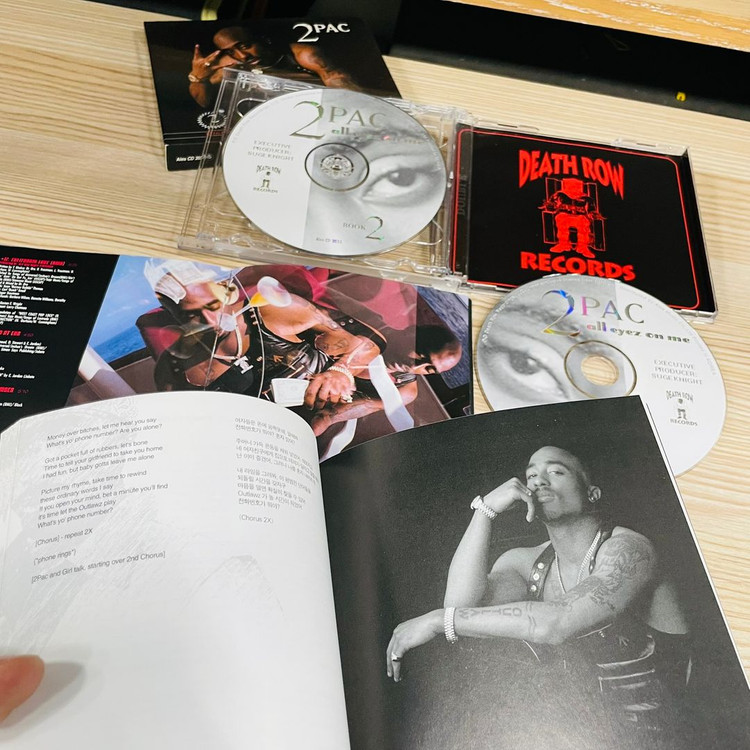 [중고음반/CD] 외힙 투팍 2PAC - all eyez on me (2CD) 이미지