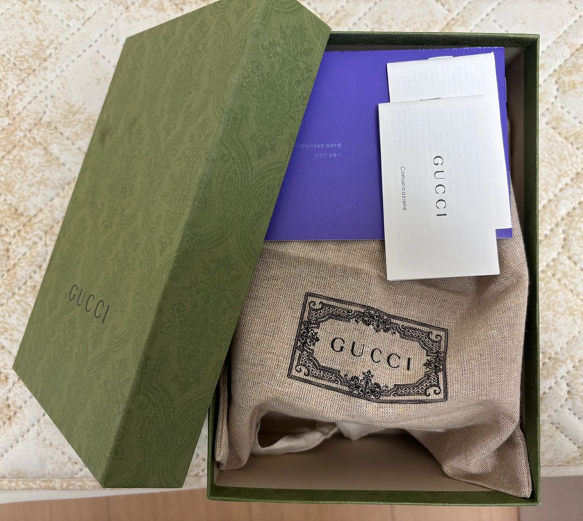 구찌 마몬트 미니백 버킷백 블랙 정품 이미지