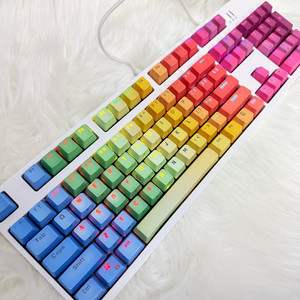 [당일출발]앱코 해커 K7900무지개키캡 게이밍 기계식키보드 이미지
