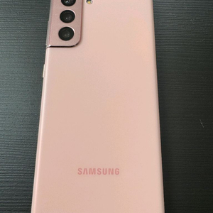 갤럭시 s21 핑크 무잔상 SK 이미지