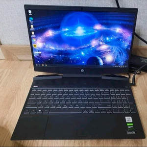 HP 파빌리온 gtx1660ti 게이밍 노트북 이미지