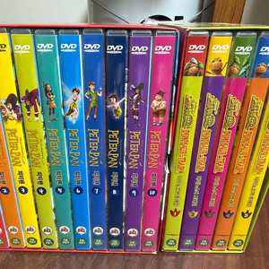 무지개 물고기 20종 피터팬 다이노소어 트레이너 dvd+cd 이미지