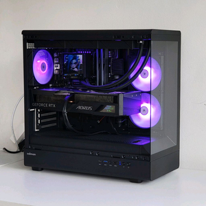 265KF 4070Ti 32GB 작업용 게이밍 컴퓨터 본체 이미지