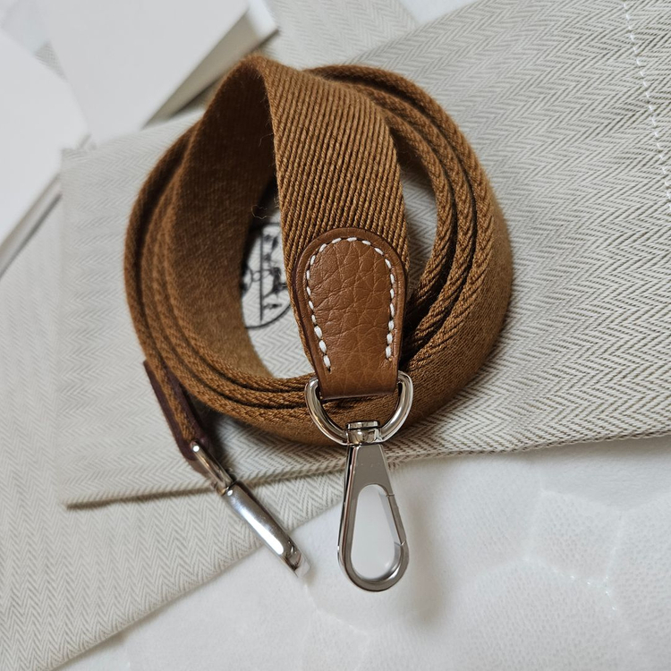 에르메스 미니 에블린 골드 풀세트 미시착 새상품 이미지