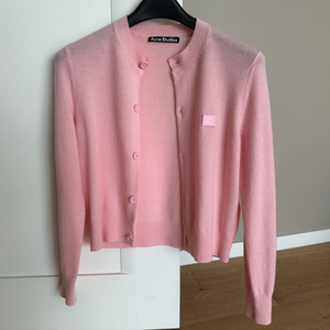 아크네스튜디오 여성 핑크 가디건 이미지