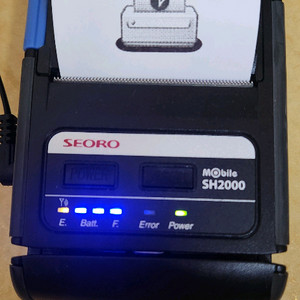 세오로(SEORO) 휴대용 블루투스 영수증 프린터 SH-2000 이미지