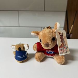 호주 캥거루 인형 키링 이미지