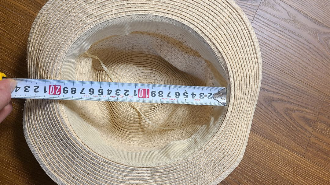 밀짚 페도라 모자 판매해요 이미지