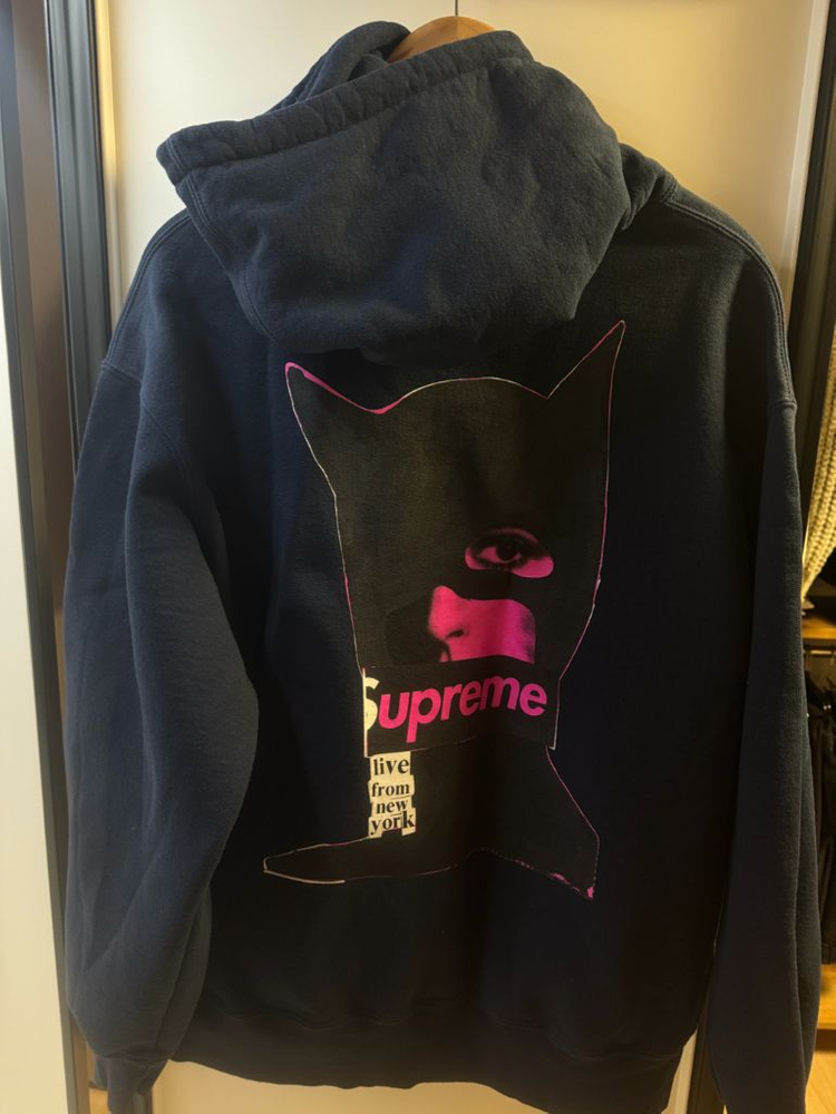 Supreme 후드 네이비 (L size) 이미지