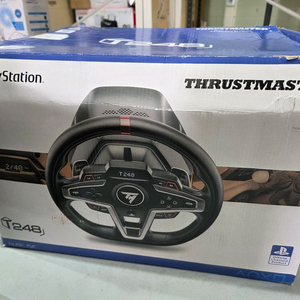 PS5 레이싱휠 세트 이미지