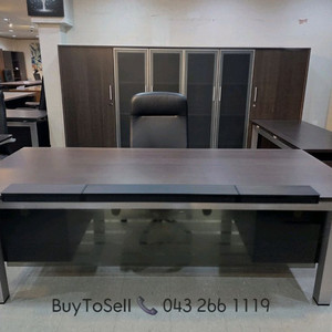 퍼시스 대표실 가구 비트리스 책상 캐비닛 풀세트 판매 이미지