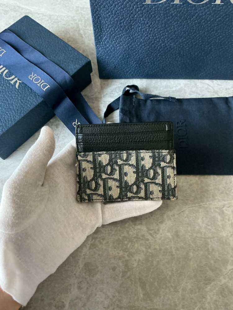 [정품] 디올 오블리크 카드지갑 새상품급 이미지