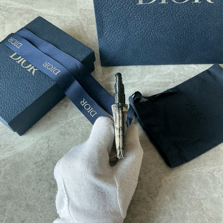 [정품] 디올 오블리크 카드지갑 새상품급 이미지