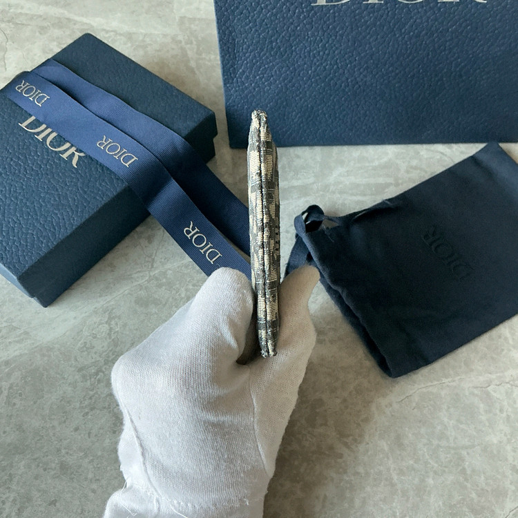 [정품] 디올 오블리크 카드지갑 새상품급 이미지