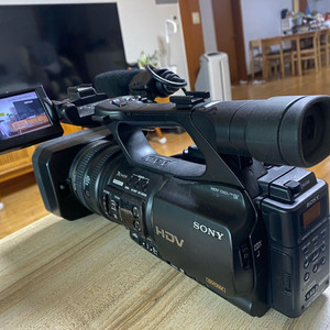 소니 HDV-Z5N 캠코더,메모리유닛, XM1마이크 이미지