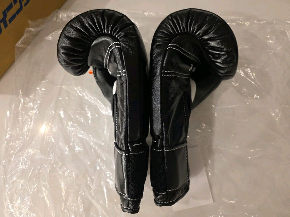 위닝글러브 8온스 벨크로 블랙 이미지