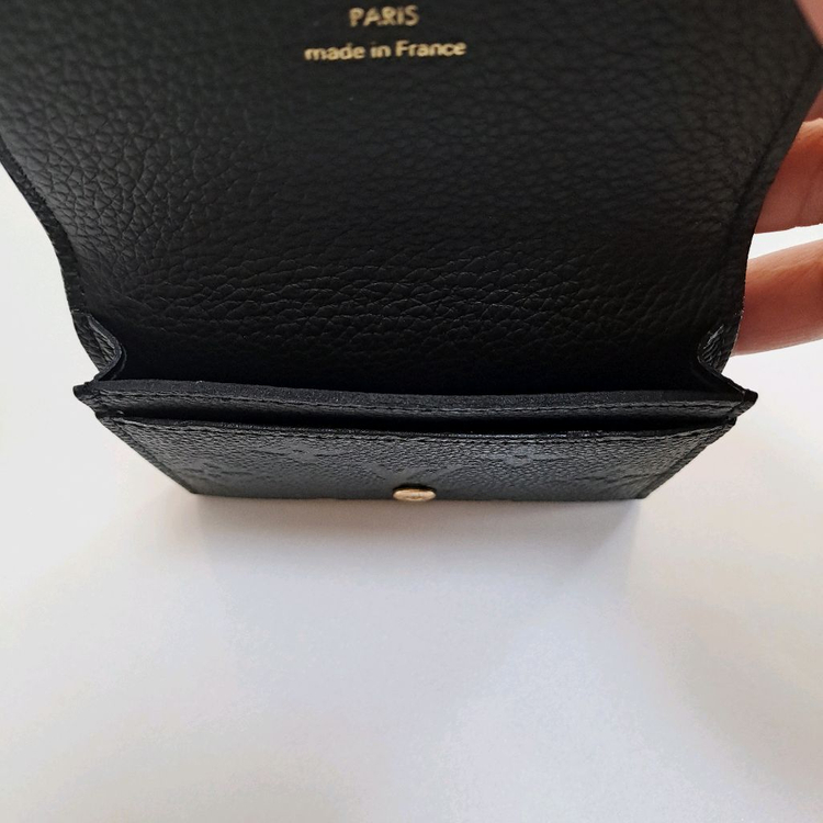 [100%/정품] 루이비통 비즈니스 카드홀더 블랙 지갑, 루이비통지갑,루이비통카드지갑 이미지