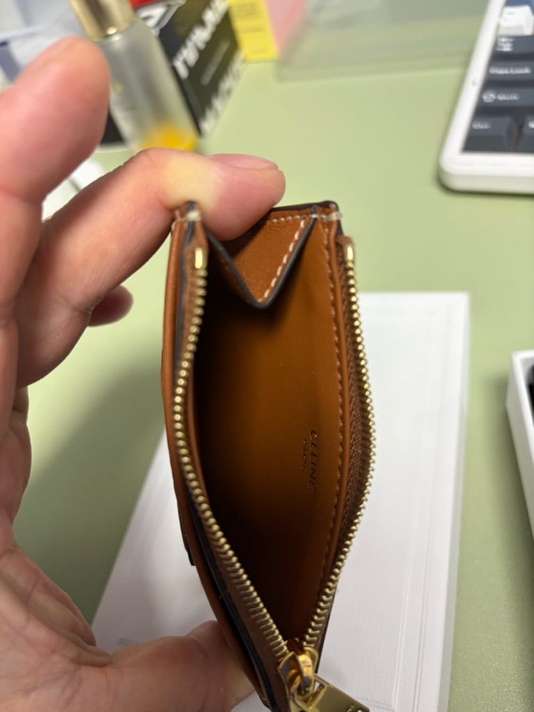 (정품)셀린느 지퍼 카드지갑 이미지