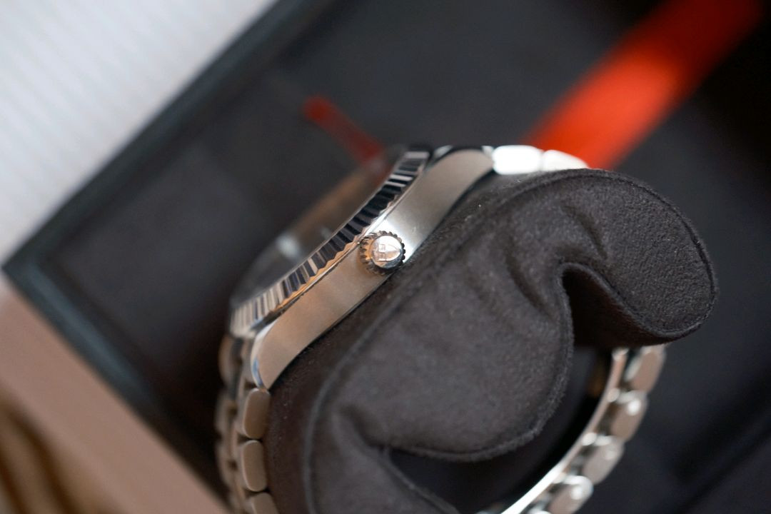 튜더 스타일 38mm 오토매틱 시계 이미지