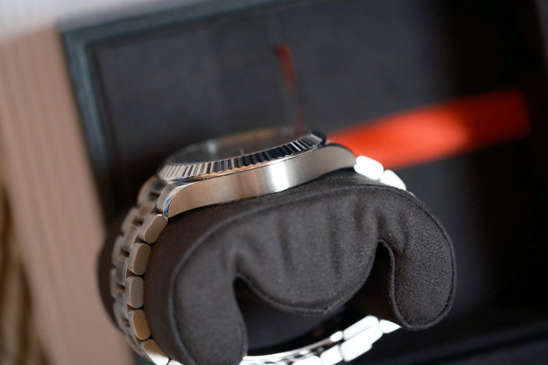 튜더 스타일 38mm 오토매틱 시계 이미지