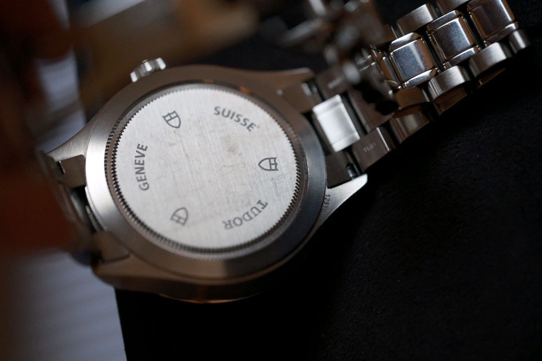 튜더 스타일 38mm 오토매틱 시계 이미지