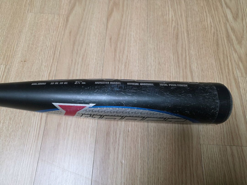 골드 임팩트 야구 배트 33-28 블랙 이미지