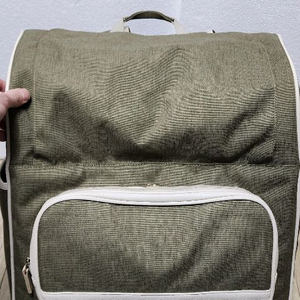 밀리옹 강아지 고양이 백허그 백팩 M 올리브 이미지