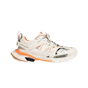 [42] 발렌시아가 트랙 슈즈 트랙스니커즈 흰주 오렌지 이미지