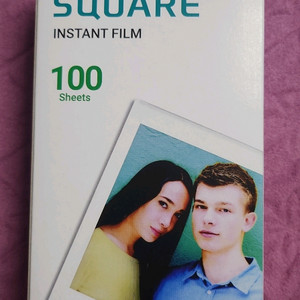 인스탁스 스퀘어 즉석 필름 100매 새제품 이미지