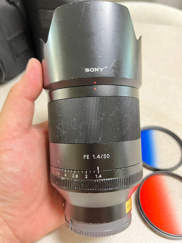 소니 자이쯔 플라나 50mm F1.4z 렌즈 sal50f14z planar 50.4za 이미지