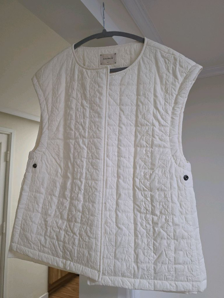 soomok 수목 나비 퀼팅 베스트 Nabi Quilting Vest :Snowshell 이미지