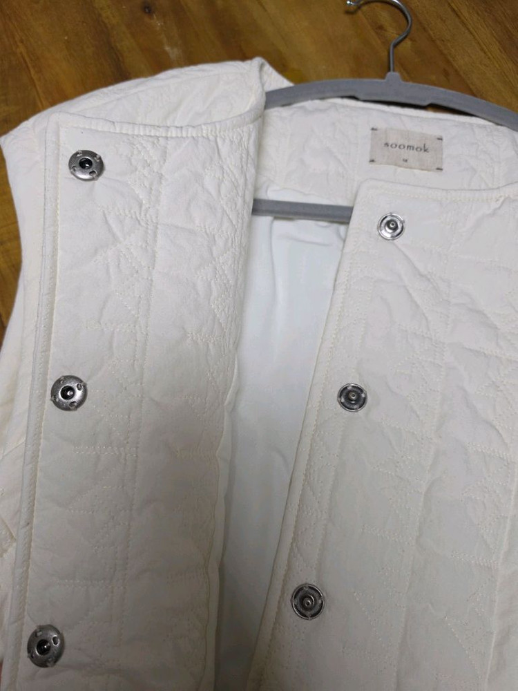 soomok 수목 나비 퀼팅 베스트 Nabi Quilting Vest :Snowshell 이미지