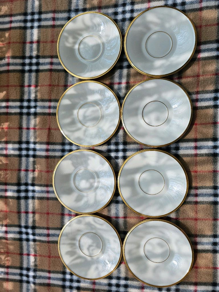 [풀세트/초특가] 레녹스 이터널(Lenox Eternal) 커피잔 8인조 (상태 최상) 이미지