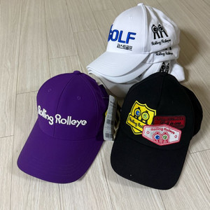 롤링롤라이 볼캡 (퍼플, 블랙) 이미지