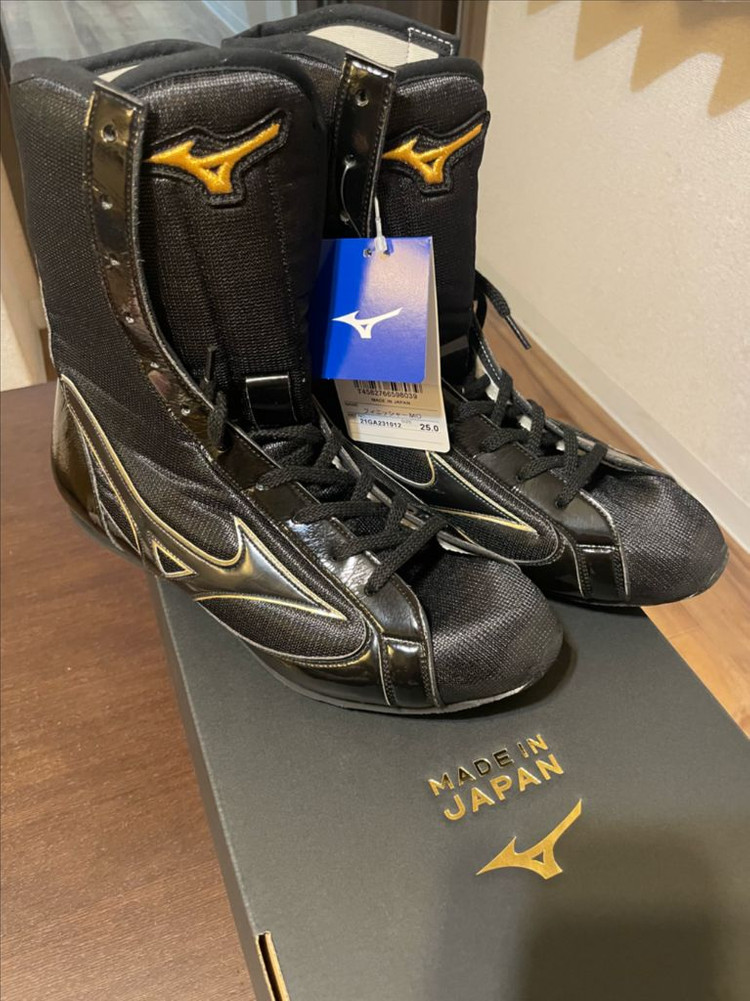 미즈노 피니셔 미드 복싱화 새상품 250 이미지