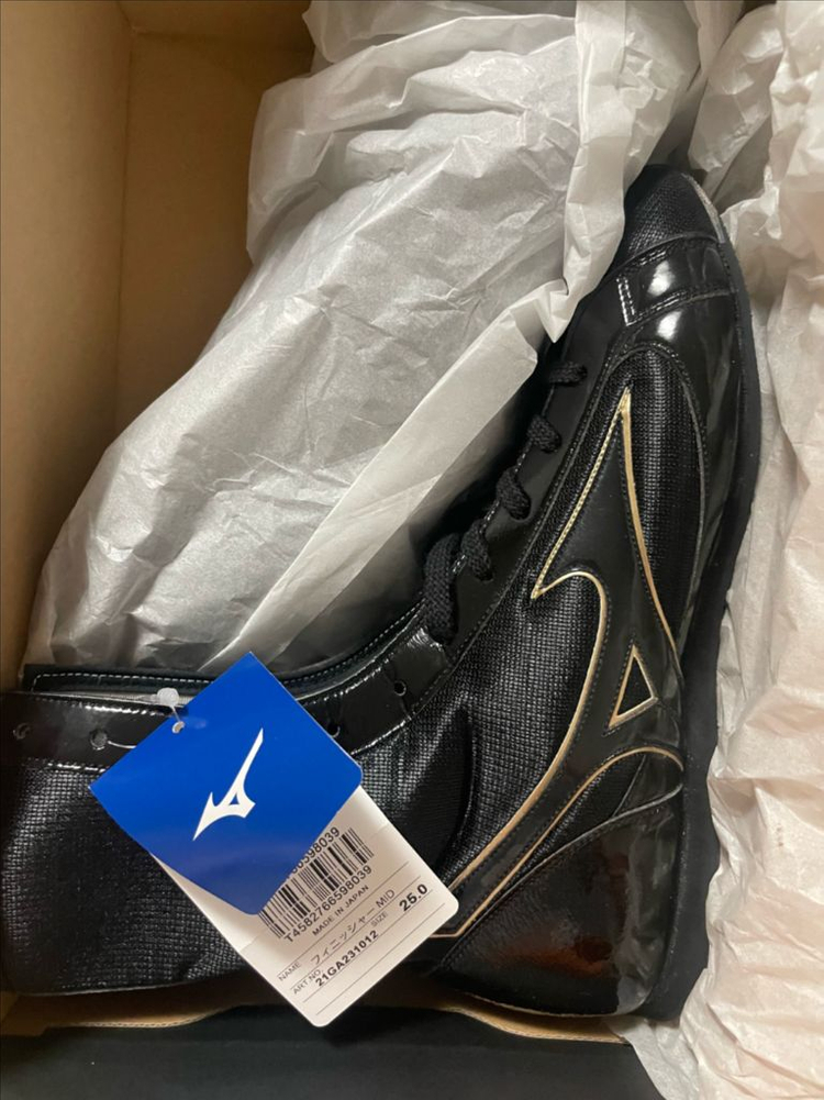 미즈노 피니셔 미드 복싱화 새상품 250 이미지