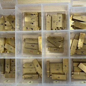 가죽공예 황동폰트 스탬프 불도장 각인 이미지