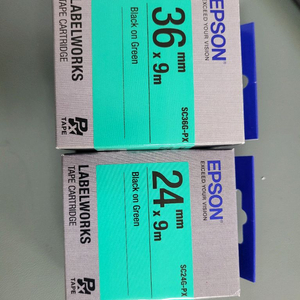 엡손 라벨테이프 카트리지 이미지