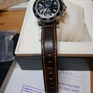 몽블랑 스포츠 크로노 오토매틱 시계 이미지