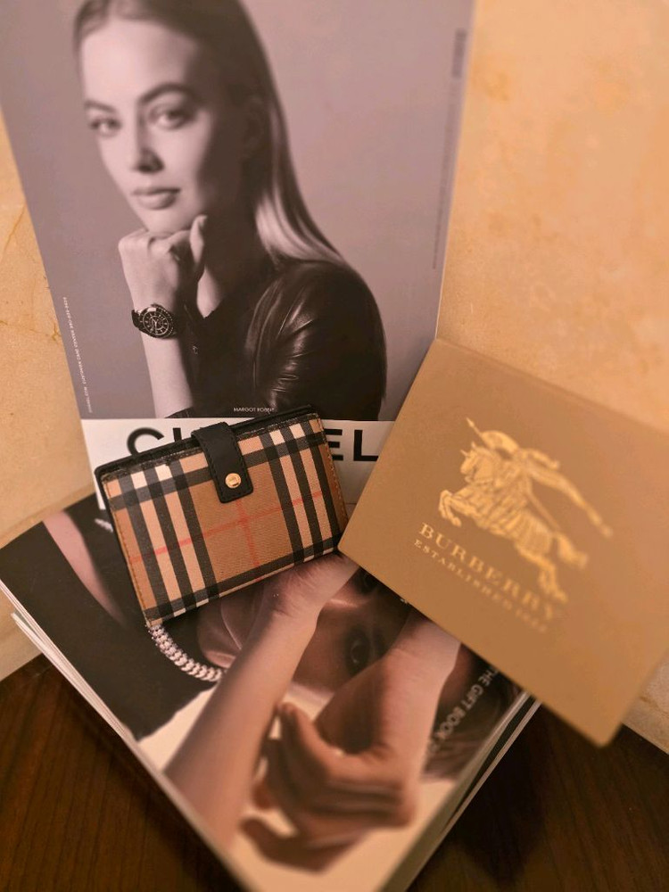 버버리 체크 카드지갑 / 정품 풀구성 / 상태좋음 이미지