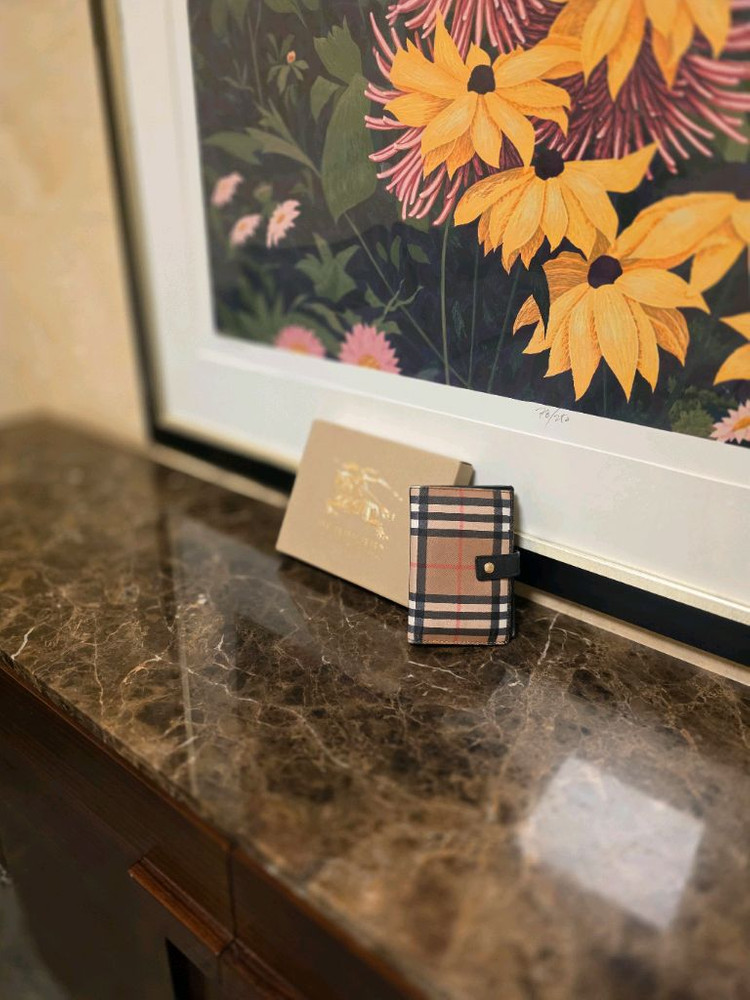 버버리 체크 카드지갑 / 정품 풀구성 / 상태좋음 이미지