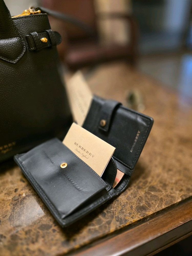 버버리 체크 카드지갑 / 정품 풀구성 / 상태좋음 이미지