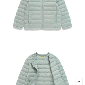 내셔널지오그래픽 키즈 오리털 경량패딩 이미지