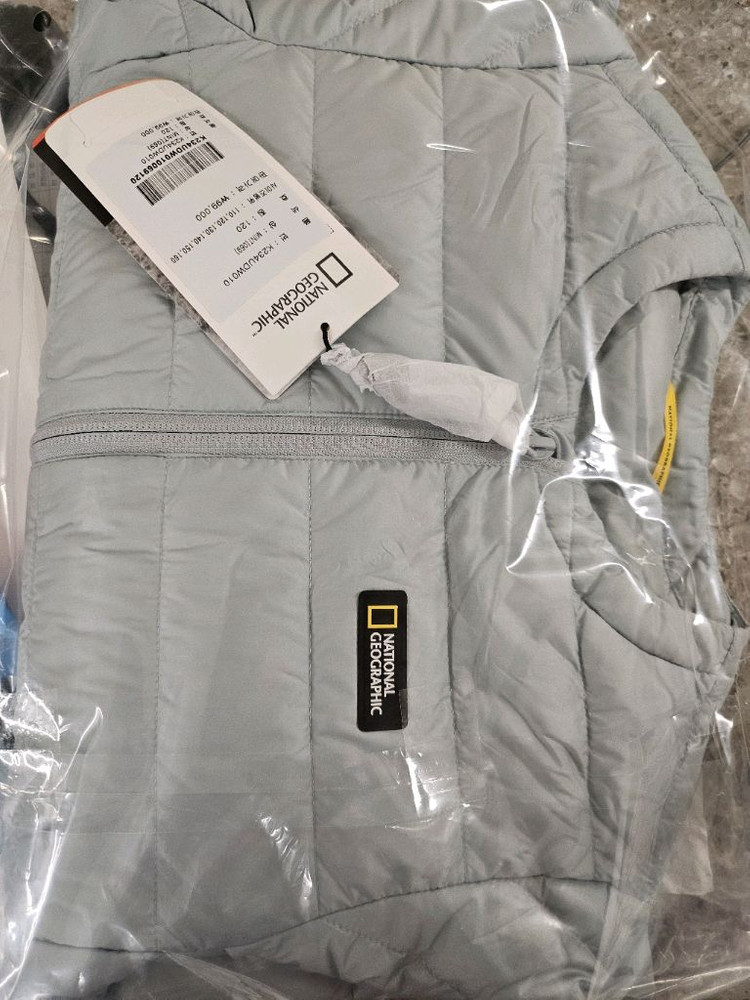 내셔널지오그래픽 키즈 오리털 경량패딩 이미지