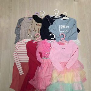 여아 봄여름옷 일괄 110 이미지