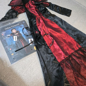 뱀파이어코스튬6-10세 이미지