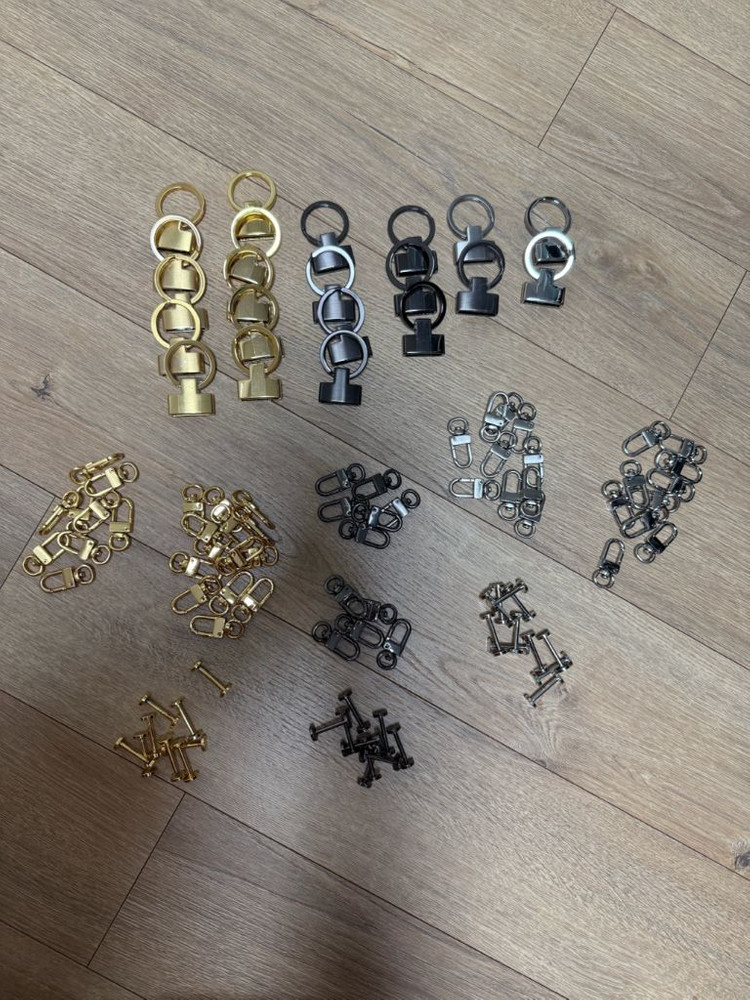 가죽공예 부자재 키링 개고리 아령 장식 솔트레지 철형 일괄 판매 이미지
