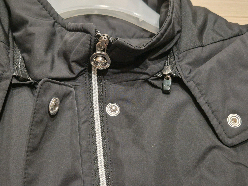 빈폴 여성 경량 패딩(얇은 솜 내장) 후드 벨트 자켓블랙 이미지