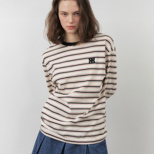 시티브리즈 스트라이프 긴팔 티셔츠 L 루즈핏 이미지