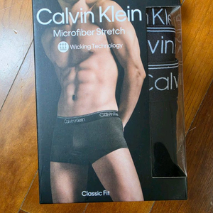 캘빈클라인 마이크로파이버 드로즈 팬티 속옷 3팩 L사이즈 새상품 이미지